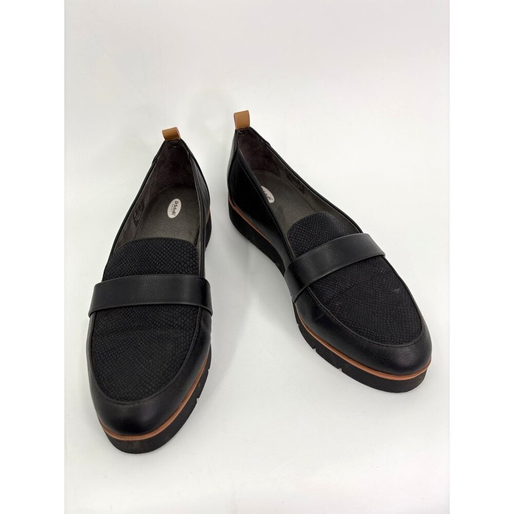 Black Women's Loafers Slip-On Flats